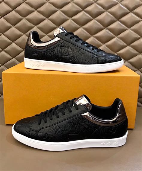 louis vuitton mens shoes black|Louis Vuitton shoes price range.